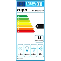 Кухонная вытяжка Akpo Clarus eco 60 WK-4 (черный)