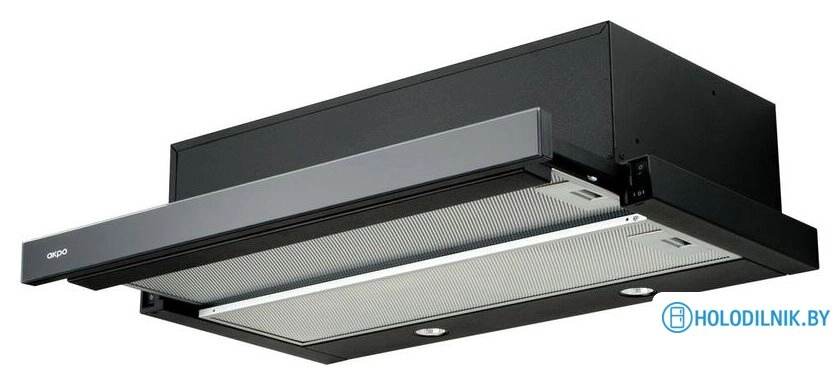 Кухонная вытяжка Akpo Light eco glass 60 WK-7 (черный)