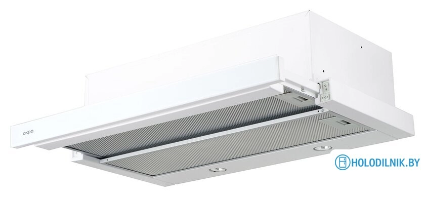 Кухонная вытяжка Akpo Light eco glass twin 60 WK-7 (белый)