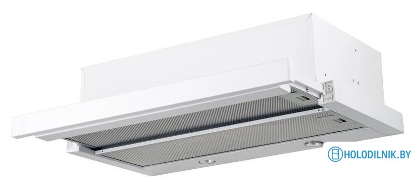 Кухонная вытяжка Akpo Light Eco Glass Twin 60 WK-7 Т-300 (белый)