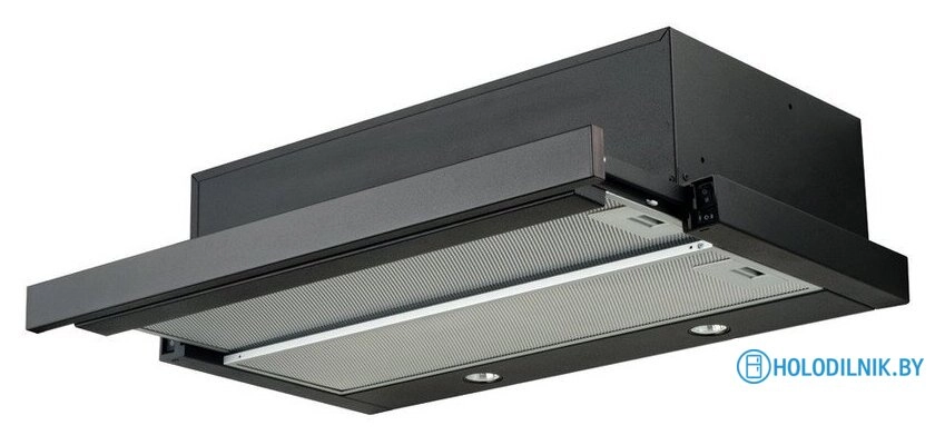 Кухонная вытяжка Akpo Light Eco Glass Twin 60 WK-7 Т-300 (черный)