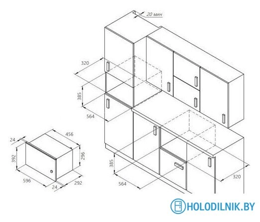 Микроволновая печь Akpo MEA 2002 Flat BL