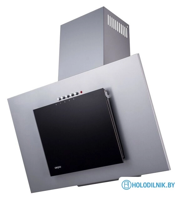 Кухонная вытяжка Akpo Nero Eco 50 WK-4 (металлик/черное стекло)