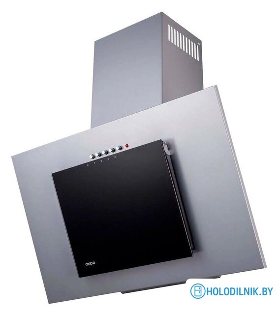 Кухонная вытяжка Akpo Nero Eco 60 WK-4 (металлик/черное стекло)