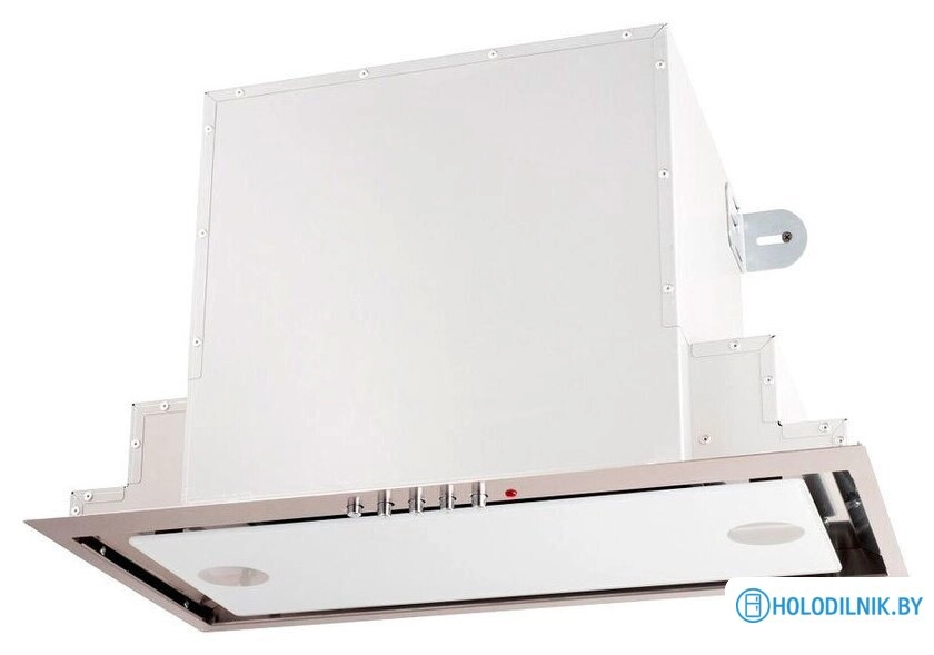 Кухонная вытяжка Akpo Neva Glass Eco 80 WK-4 (белый/нержавеющая сталь)