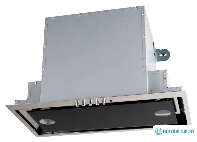 Кухонная вытяжка Akpo Neva Glass Eco 80 WK-4 (черный/нержавеющая сталь)