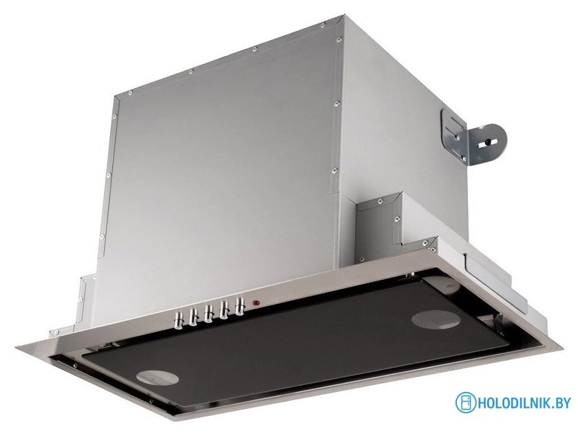 Кухонная вытяжка Akpo Neva Glass Eco 80 WK-4 (черный/нержавеющая сталь)