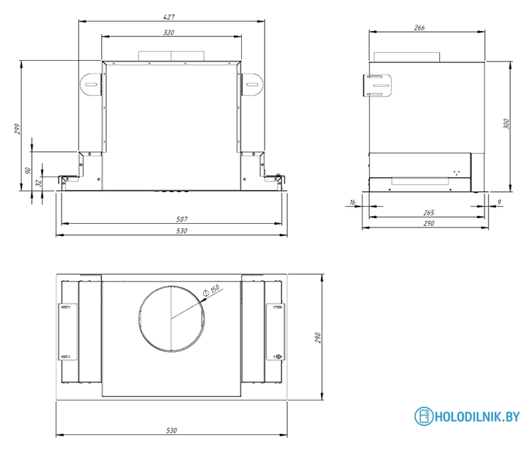 Neva Glass II 60 WK-10 (белый)