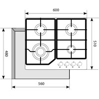 Варочная панель Akpo PGA 604 LGC IV