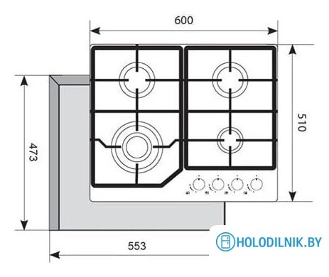 Варочная панель Akpo PGA 604 LXC
