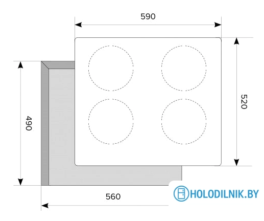 Варочная панель Akpo PIA 60 940 14CC WH