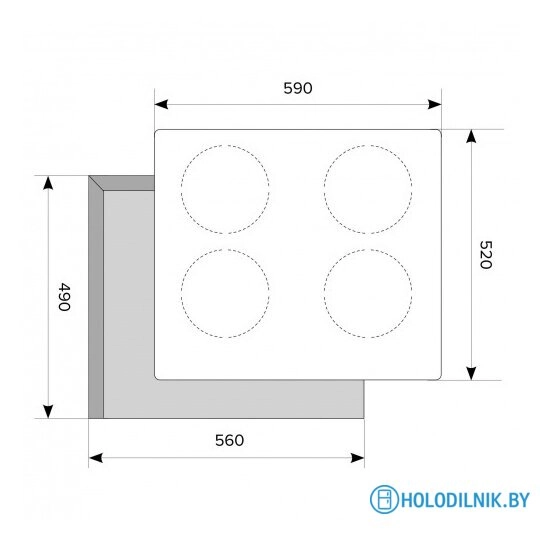 Варочная панель Akpo PIA 60 940 16DH WH