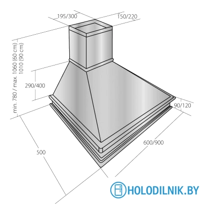Кухонная вытяжка Akpo Rustica country 60 WK-4