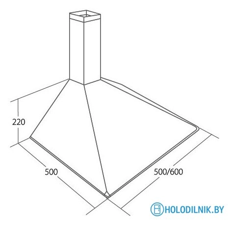 Кухонная вытяжка Akpo Soft 50 WK-5 (белый)
