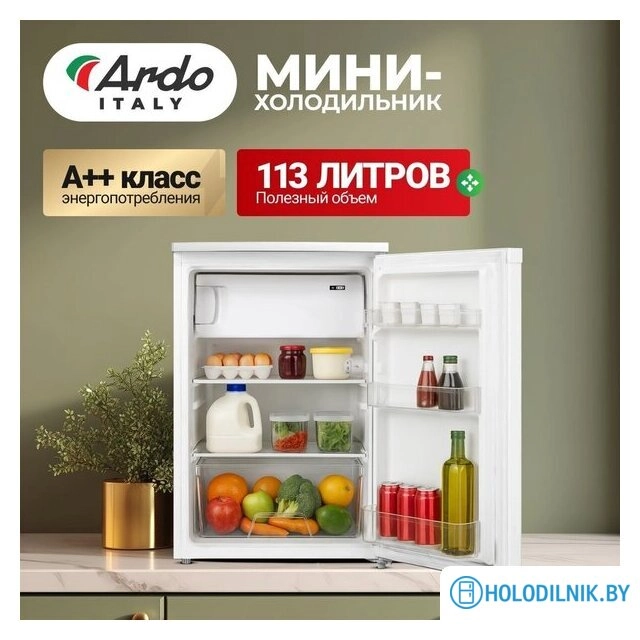 Однокамерный холодильник ARDO REA255113W2