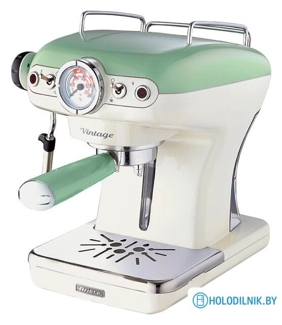 Рожковая кофеварка Ariete Vintage 1389 (зеленый)