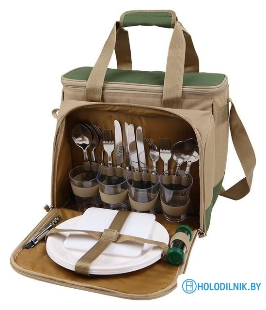 Термосумка Арктика 4100-4 (зеленый с рисунком)