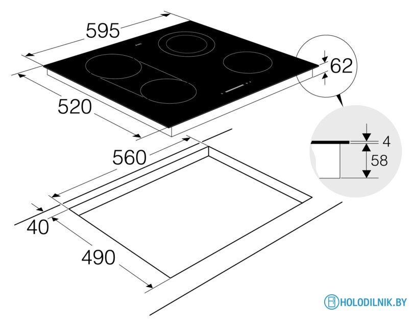Варочная панель ASKO HCL634G