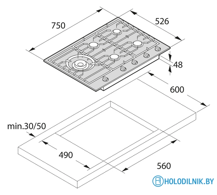 Варочная панель ASKO HG1776AB