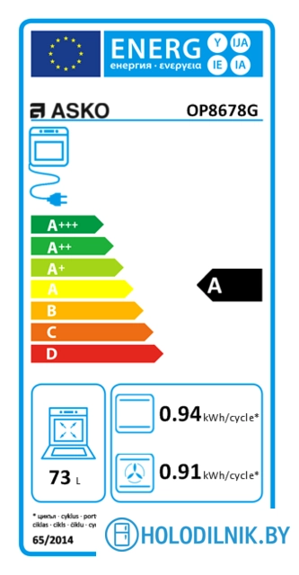 Электрический духовой шкаф ASKO OP8678G