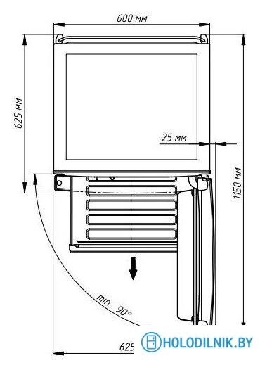 Холодильник Бирюса G6127