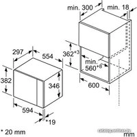 Микроволновая печь Bosch BFL524MS0