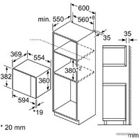 Микроволновая печь Bosch BFL554MS0