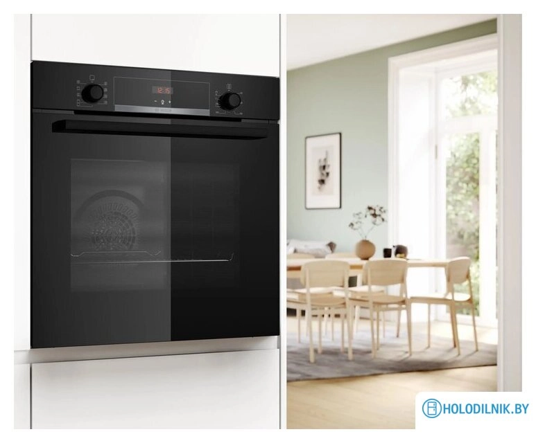 Электрический духовой шкаф Bosch Serie 4 HBA514BB3