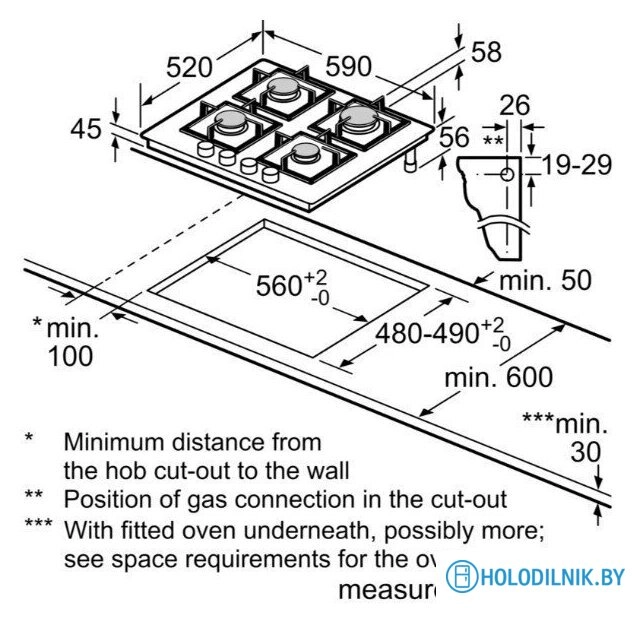 Варочная панель Bosch Serie 4 PNK6B2P40R