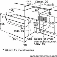 Электрический духовой шкаф Bosch Serie 6 HBJ558YB3Q