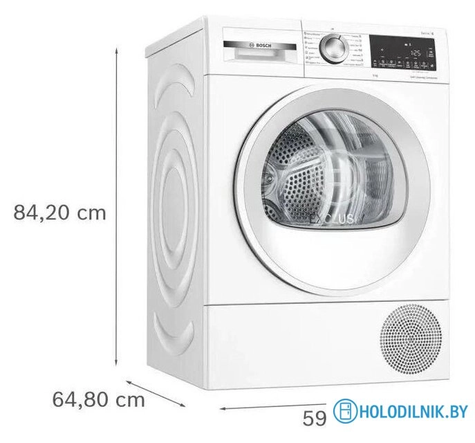 Сушильная машина Bosch Serie 6 WQG14591BY