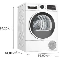 Сушильная машина Bosch Serie 6 WQG233DFPL