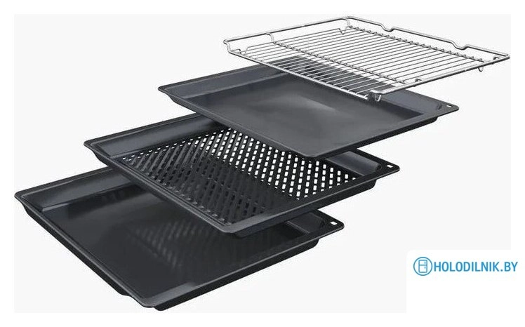 Электрический духовой шкаф Bosch Serie 8 HNG978QB1