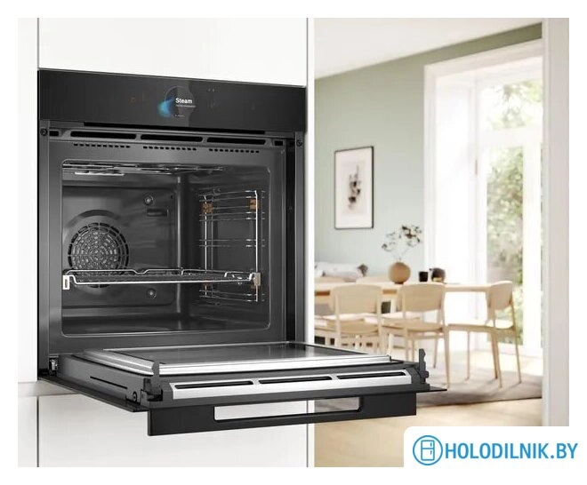 Электрический духовой шкаф Bosch Serie 8 HNG978QB1