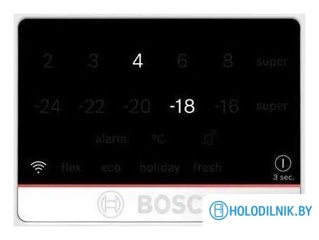Холодильник Bosch Serie 8 KGP76AWC0N