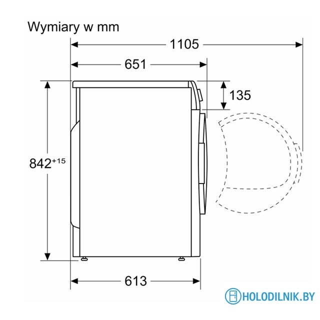 Сушильная машина Bosch WTX87EH0EU