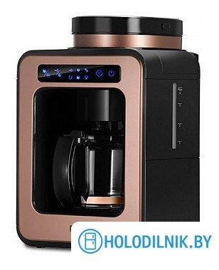 Капельная кофеварка BQ CM7000 (розовое золото/черный)