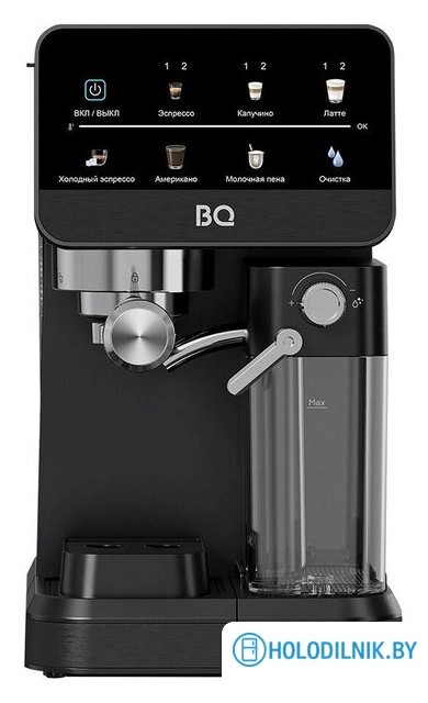Рожковая кофеварка BQ ECM1088A (черный)