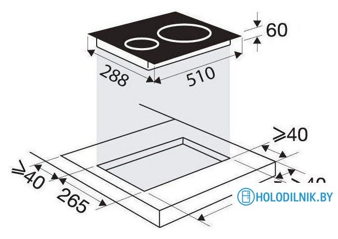 Варочная панель Brandt BPI1621UB