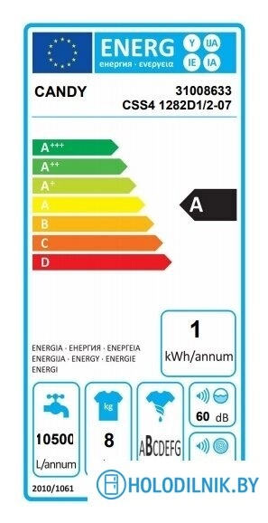 Стиральная машина Candy CSS4 1282D1/2-07