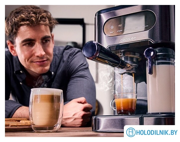 Рожковая кофеварка Cecotec Power Espresso 20 ColdBrew Latte