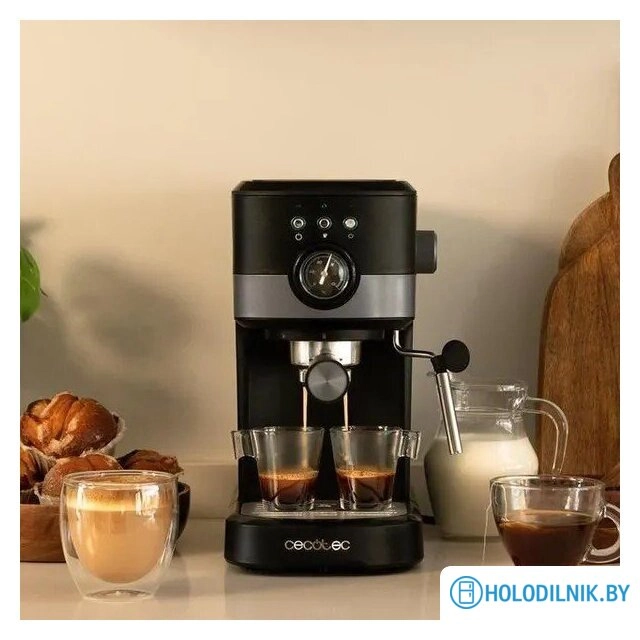 Рожковая кофеварка Cecotec Power Espresso 20 Pecan Pro