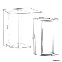Винный шкаф Cellar Private CP165-2TW