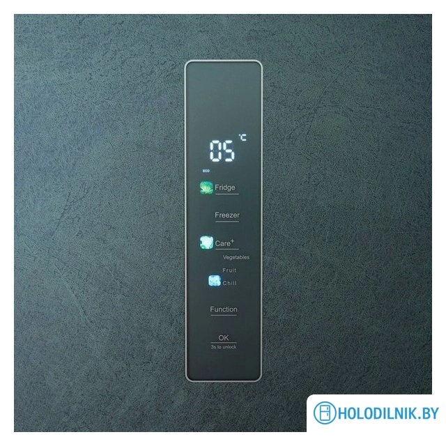 Четырёхдверный холодильник CENTEK CT-1742 Gray Stone