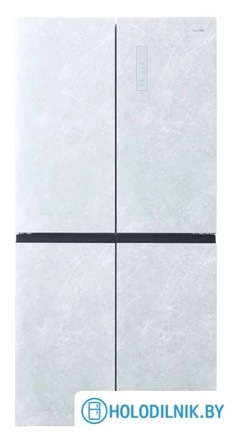Четырёхдверный холодильник CENTEK CT-1742 White Stone