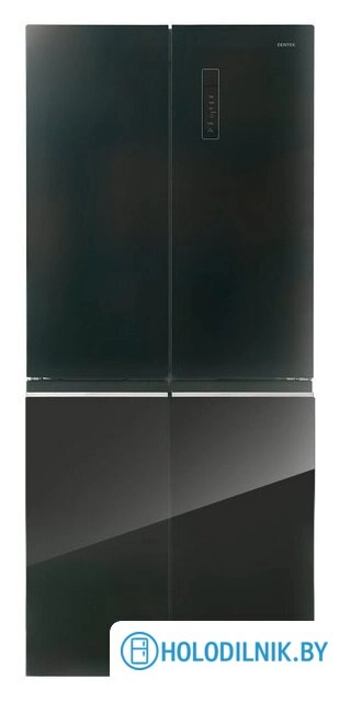 Четырёхдверный холодильник CENTEK CT-1744 Black