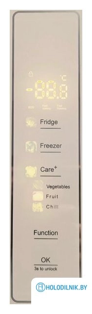 Четырёхдверный холодильник CENTEK CT-1744 Marble