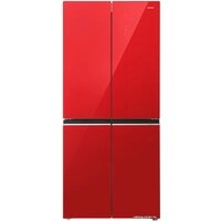 Четырёхдверный холодильник CENTEK CT-1744 Red