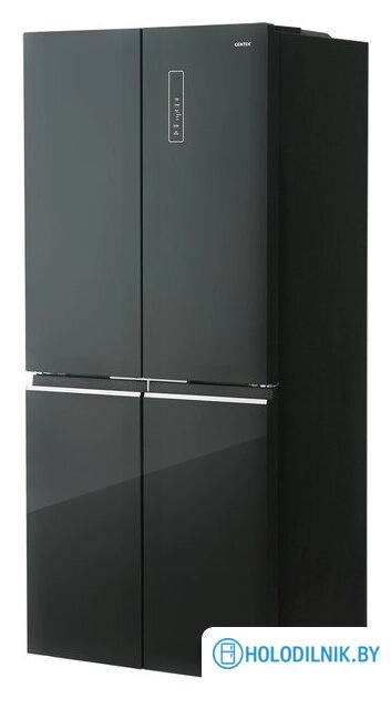 Четырёхдверный холодильник CENTEK CT-1745 Black