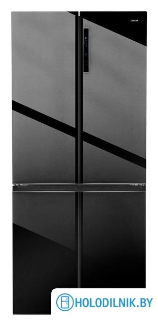 Четырёхдверный холодильник CENTEK CT-1746 Black
